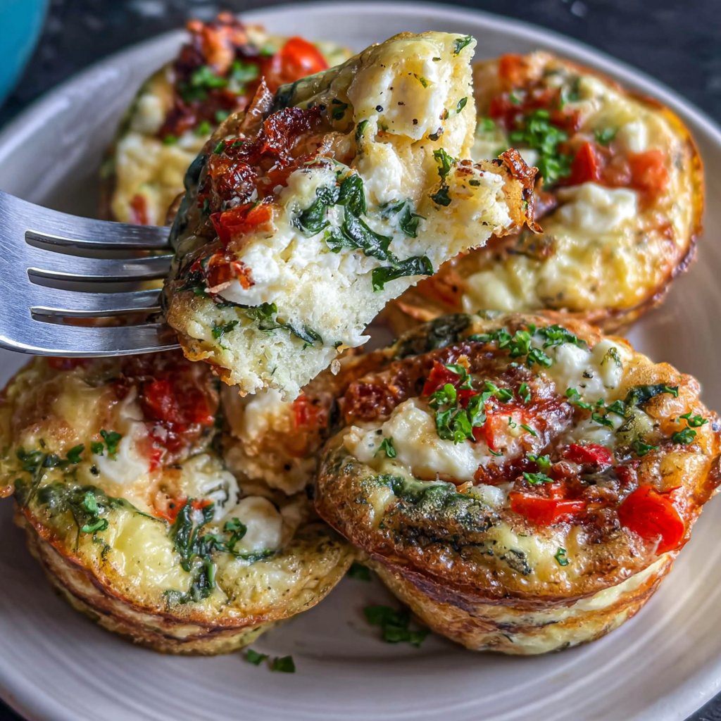 Mini Frittatas with Veggies