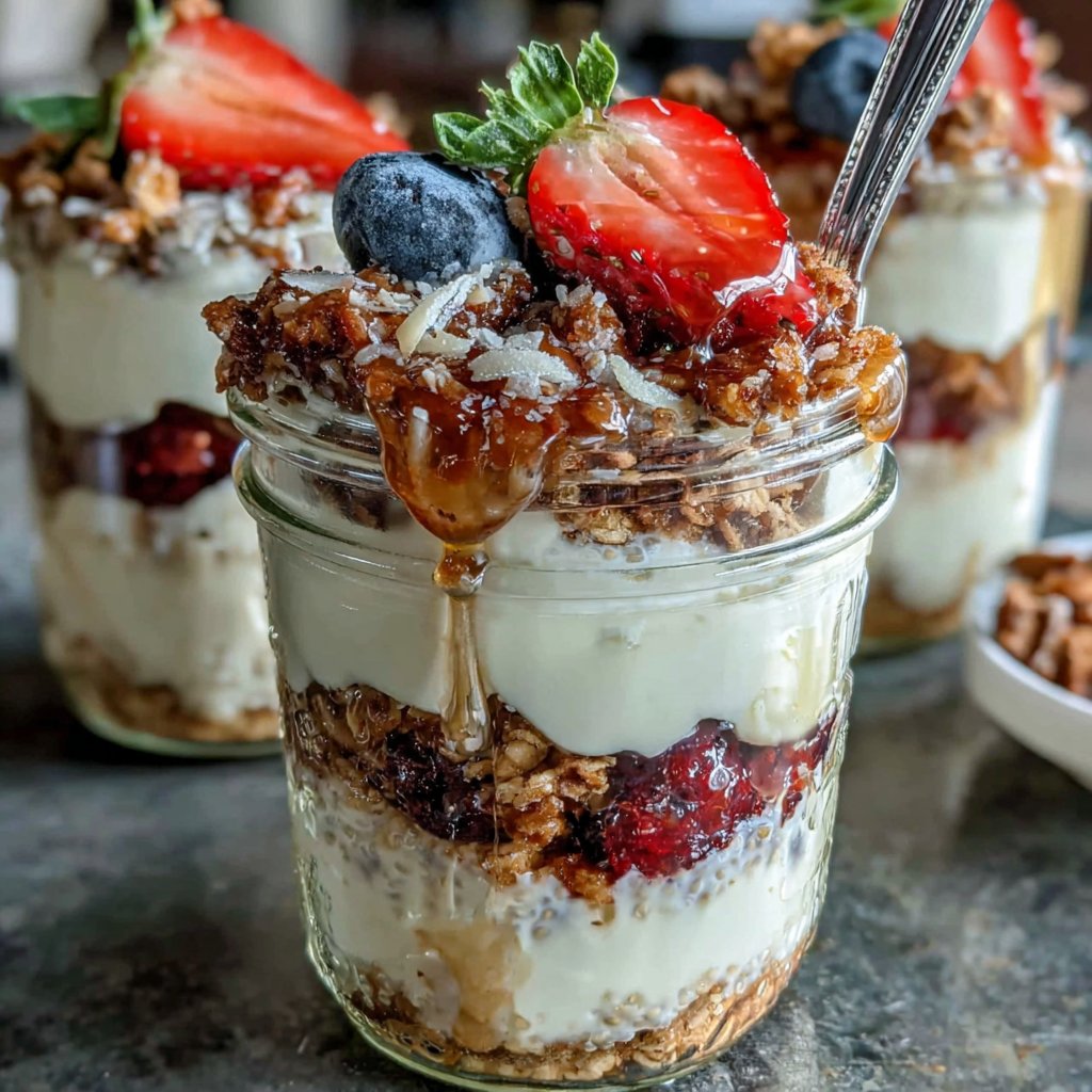 Quinoa Greek Yogurt Parfait