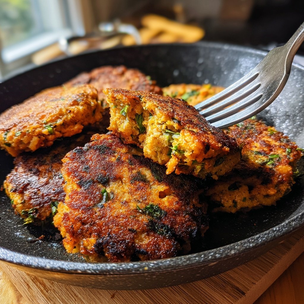 Crunchy Salmon and Vegetable Patties
