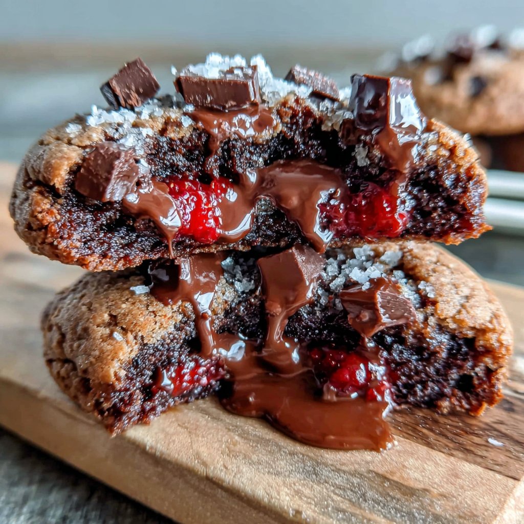 Choco-Berry Brownie Cookies