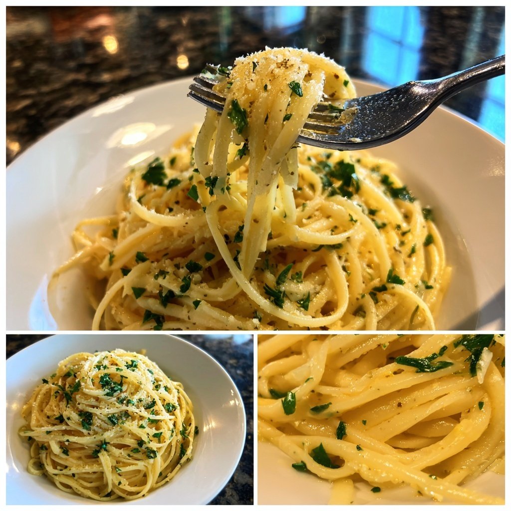 Quick Garlic Butter Pasta