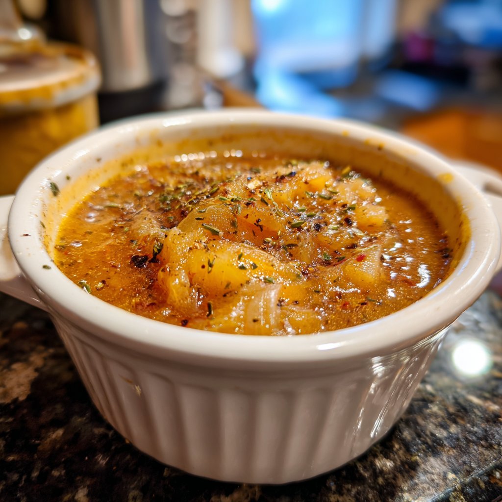 Onion Boil with Cracked Pepper